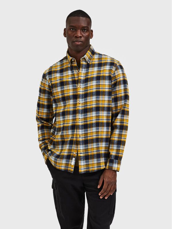 Selected Homme Selected Homme Риза Rand 16085796 Жълт Relaxed Fit