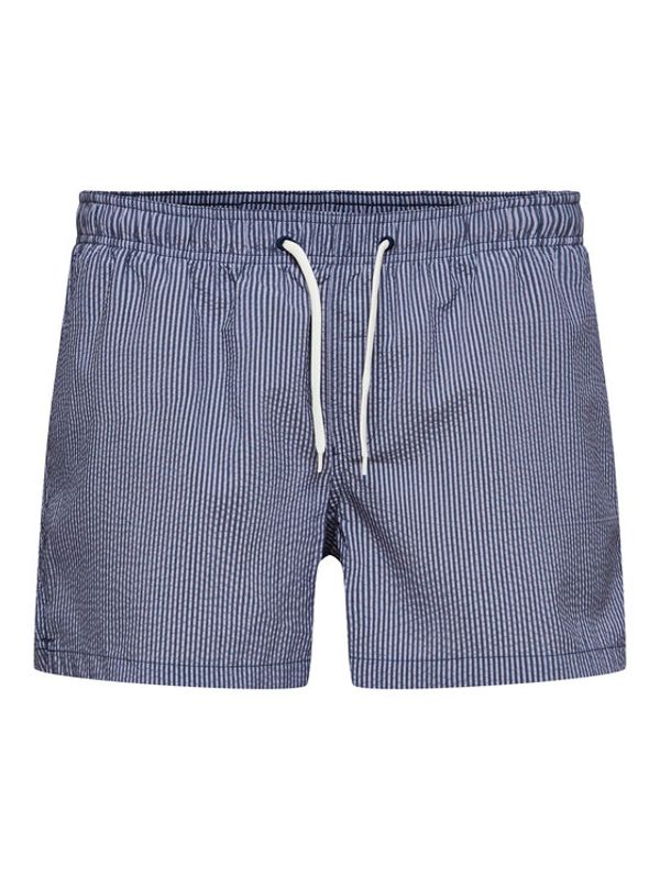 Selected Homme Selected Homme Шорти от плат 16089429 Виолетов Regular Fit