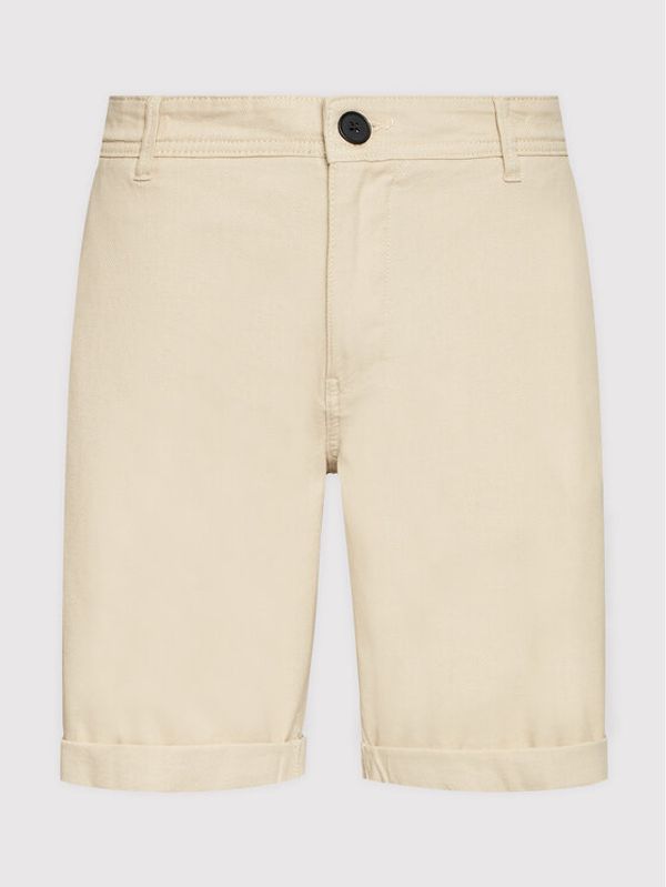 Selected Homme Selected Homme Шорти от плат Luton 16083843 Бежов Comfort Fit