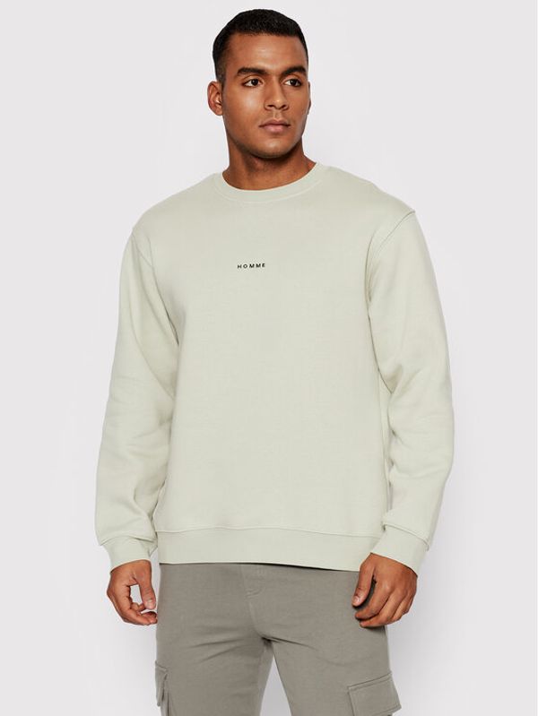 Selected Homme Selected Homme Суитшърт Reghankie 16085889 Зелен Regular Fit