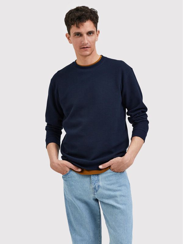 Selected Homme Selected Homme Суитшърт Relaxmorell 16085661 Тъмносин Regular Fit