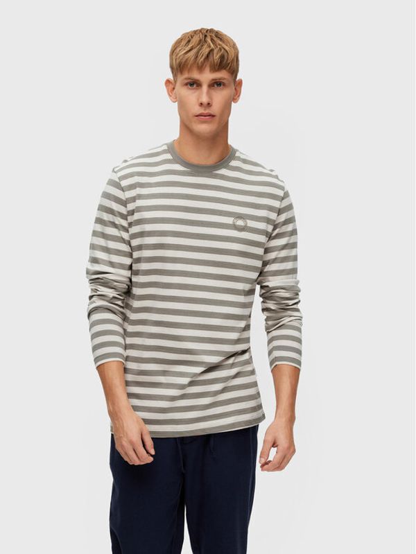 Selected Homme Selected Homme Тениска с дълъг ръкав 16088529 Зелен Regular Fit