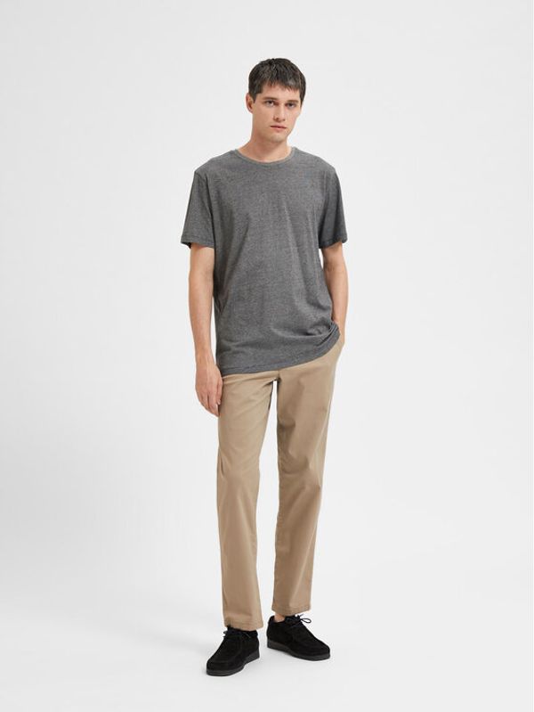 Selected Homme Selected Homme Тишърт 16087843 Черен Regular Fit