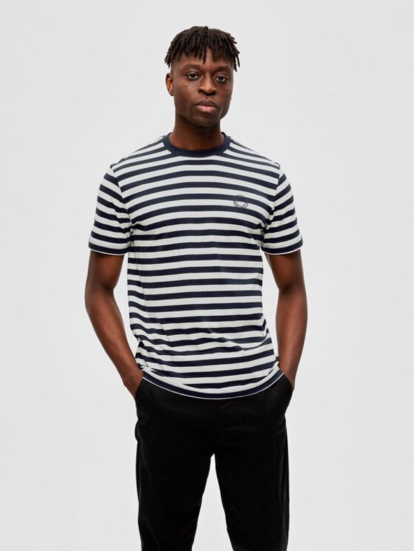 Selected Homme Selected Homme Тишърт 16088527 Син Regular Fit