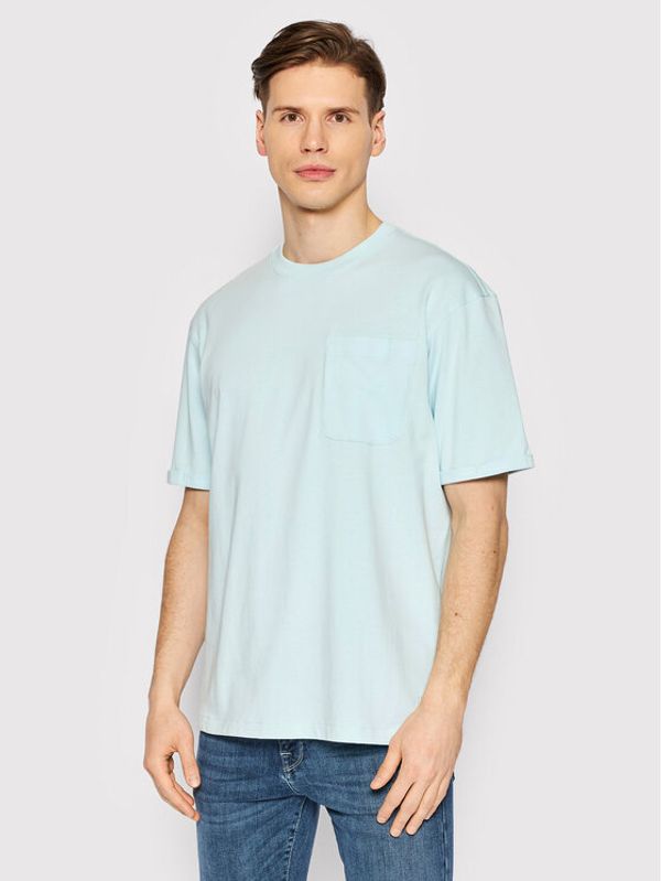 Selected Homme Selected Homme Тишърт Roald 16083402 Син Loose Fit