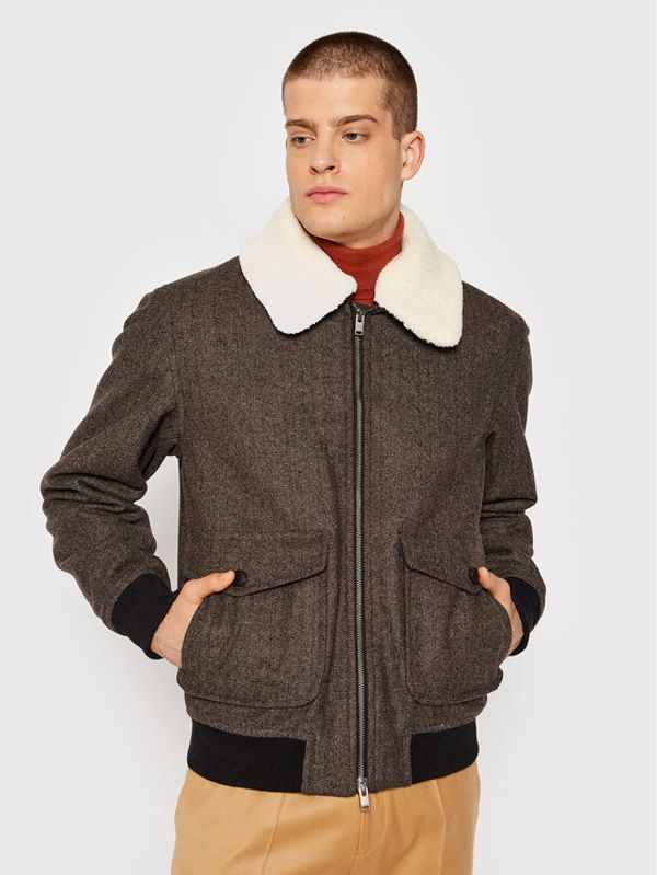 Selected Homme Selected Homme Яке бомбър Warwick 16080375 Кафяв Regular Fit