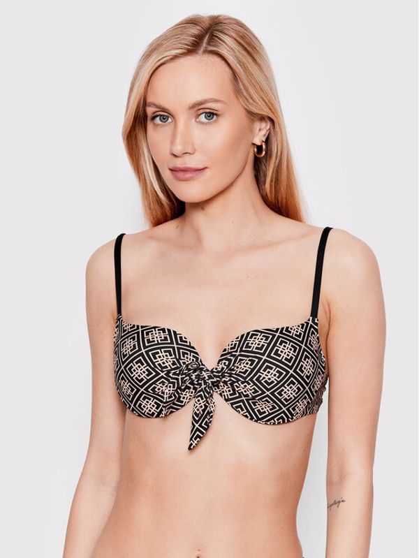 Selmark Selmark Горнище на бански BH017 Черен