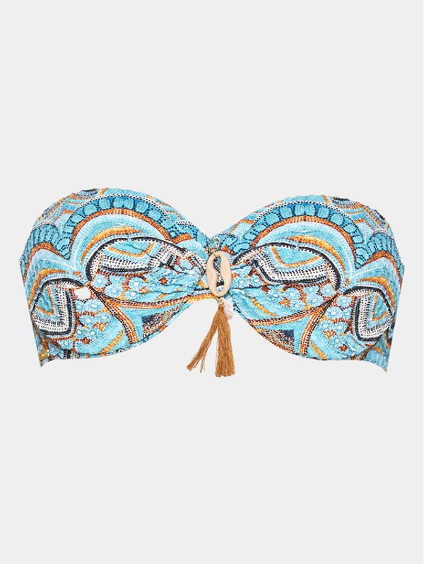 Selmark Selmark Горнище на бански BH616 Син