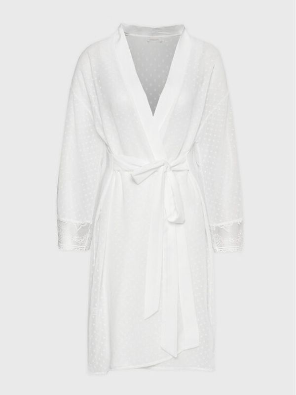 Selmark Selmark Халат Penelope 31071 Бял Regular Fit