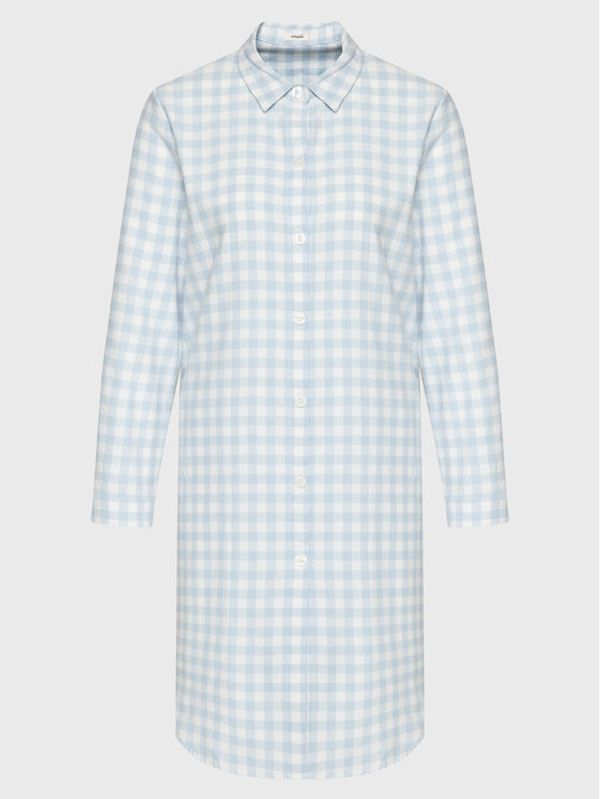 Selmark Selmark Нощница Vichy P3963 Син Regular Fit