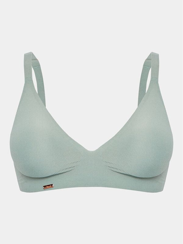 Selmark Selmark Сутиен без банели One 10615 Зелен