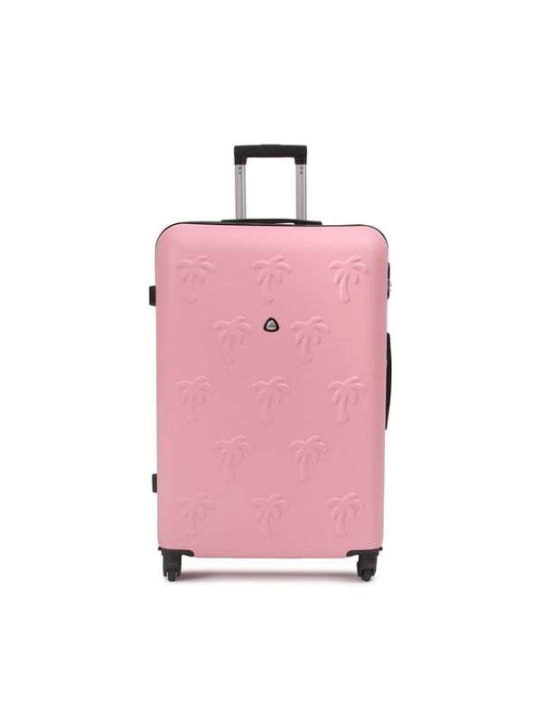 Semi Line Semi Line Голям твърд куфар T5564-6 Розов