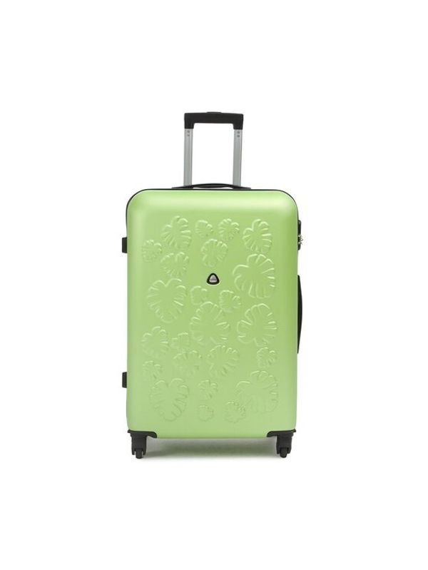 Semi Line Semi Line Голям твърд куфар T5568-5 Зелен