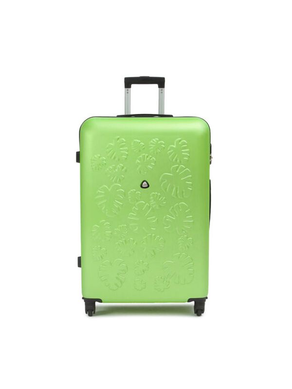 Semi Line Semi Line Голям твърд куфар T5568-6 Зелен