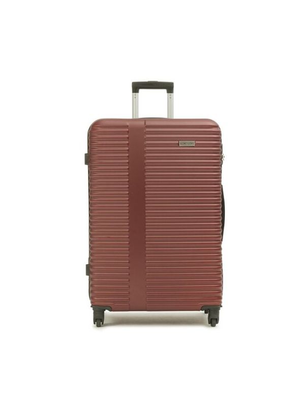 Semi Line Semi Line Голям твърд куфар T5574-6 Бордо