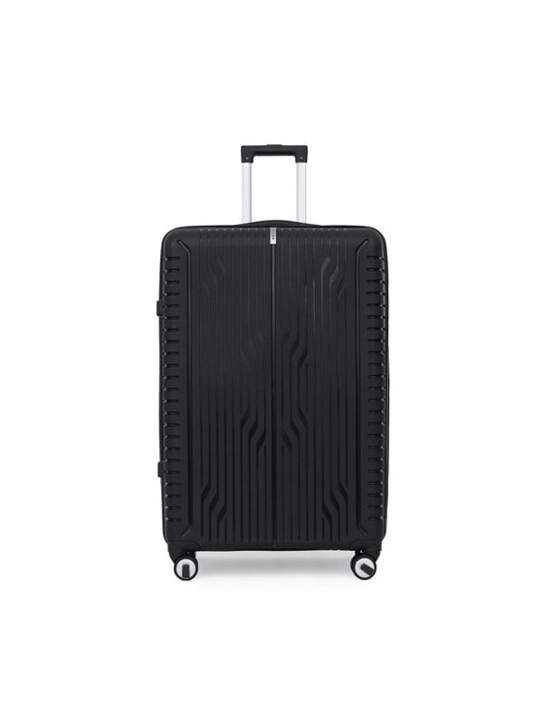 Semi Line Semi Line Голям твърд куфар T5613-3 Черен