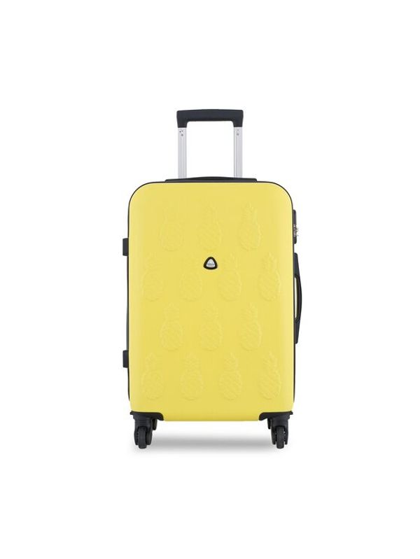 Semi Line Semi Line Голям твърд куфар T5619-6 Жълт