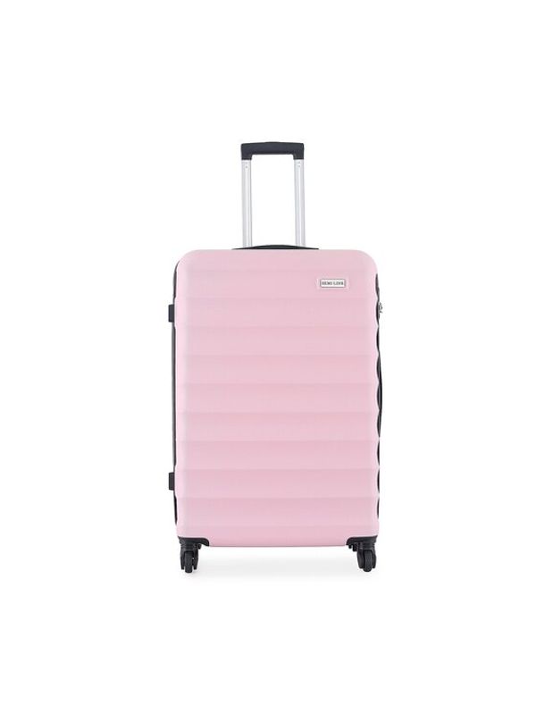 Semi Line Semi Line Голям твърд куфар T5632-6 Розов