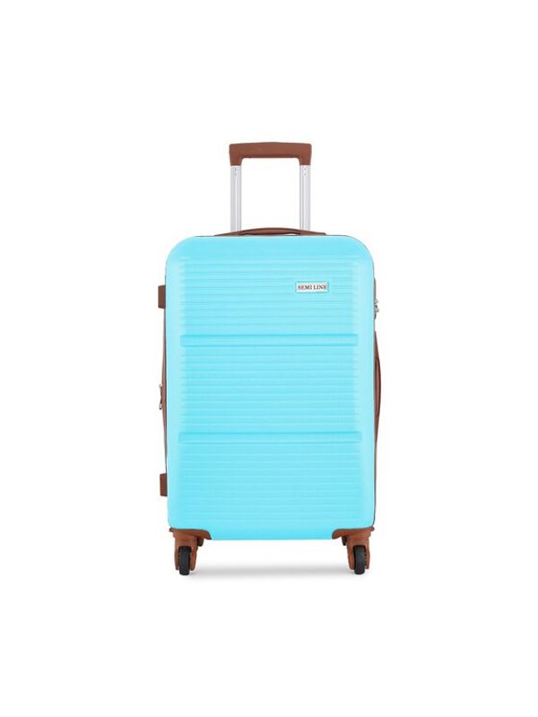 Semi Line Semi Line Голям твърд куфар T5640-6 Син