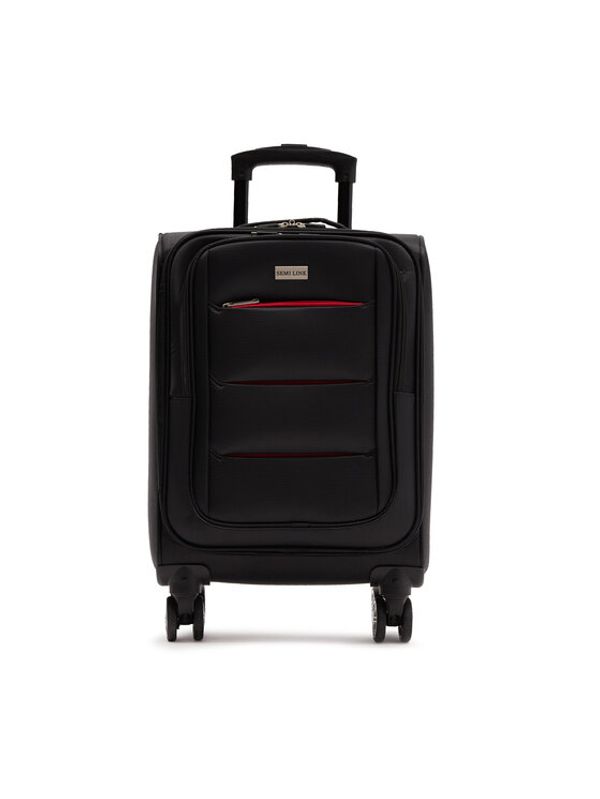 Semi Line Semi Line Малък текстилен куфар T5517-1 Черен