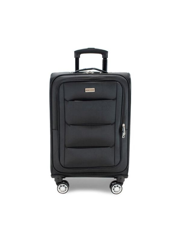 Semi Line Semi Line Малък текстилен куфар T5518-1 Черен