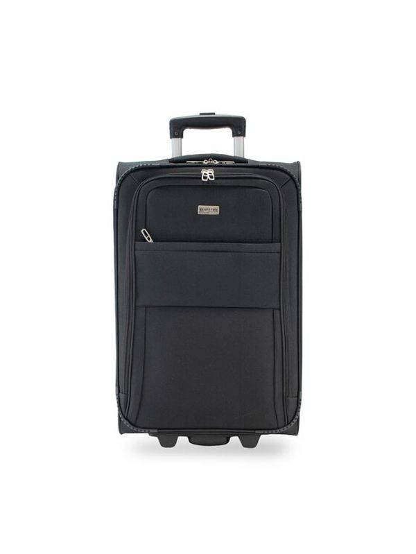 Semi Line Semi Line Малък текстилен куфар T5601-1 Черен