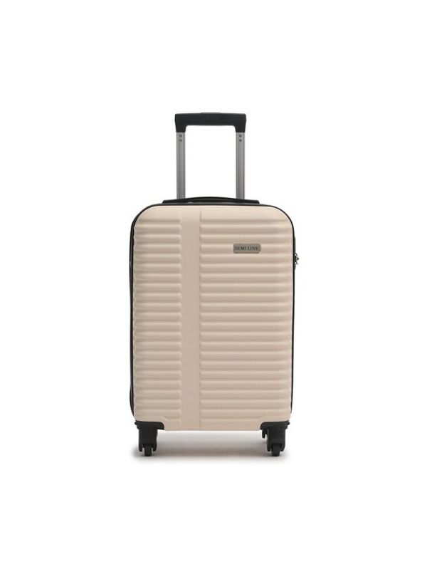 Semi Line Semi Line Малък твърд куфар T5504-2 Бежов