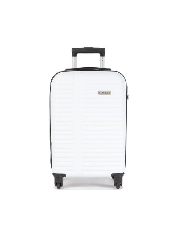 Semi Line Semi Line Малък твърд куфар T5524-2 Бял