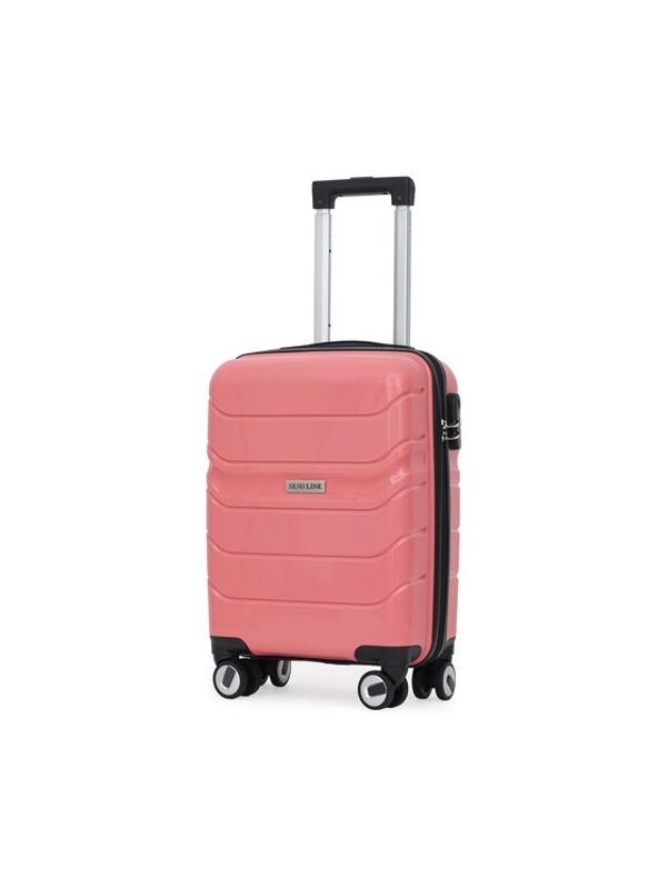 Semi Line Semi Line Малък твърд куфар T5615-1 Розов
