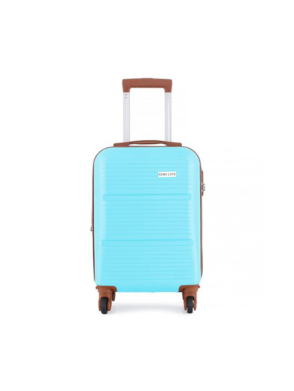 Semi Line Semi Line Малък твърд куфар T5640-2 Син