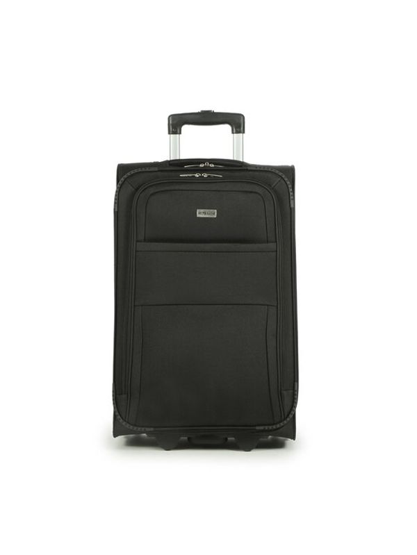 Semi Line Semi Line Среден текстилен куфар T5512-2 Черен