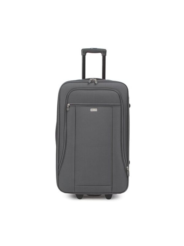 Semi Line Semi Line Среден текстилен куфар T5555-3 Сив