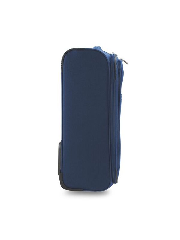 Semi Line Semi Line Среден текстилен куфар T5601-7 Тъмносин