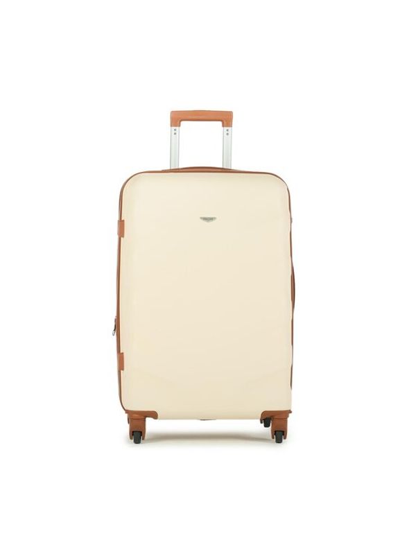 Semi Line Semi Line Среден твърд куфар T5557-4 Бежов