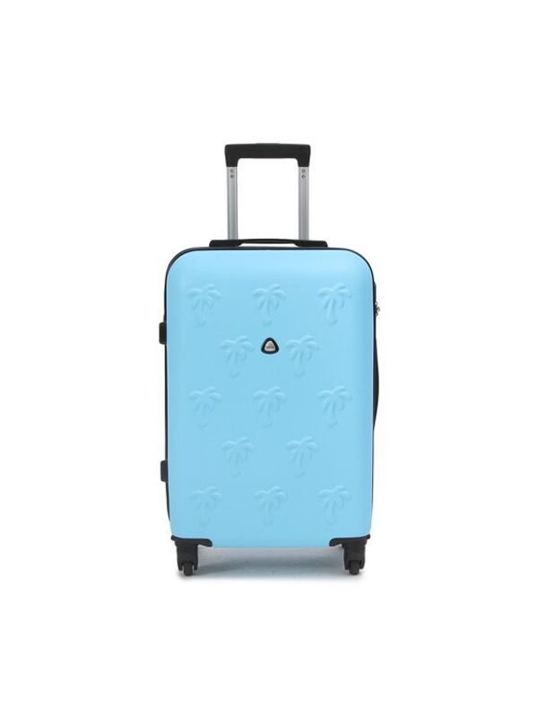 Semi Line Semi Line Среден твърд куфар T5563-3 Син