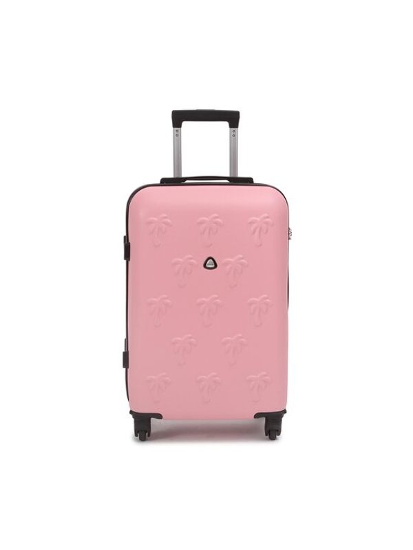 Semi Line Semi Line Среден твърд куфар T5564-3 Розов