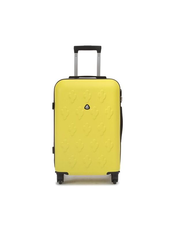 Semi Line Semi Line Среден твърд куфар T5565-3 Жълт