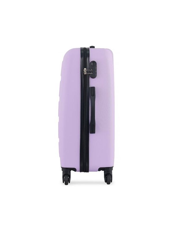 Semi Line Semi Line Среден твърд куфар T5566-4 Виолетов