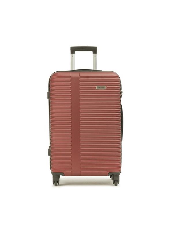 Semi Line Semi Line Среден твърд куфар T5574-4 Бордо