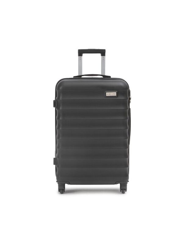 Semi Line Semi Line Среден твърд куфар T5576-4 Черен