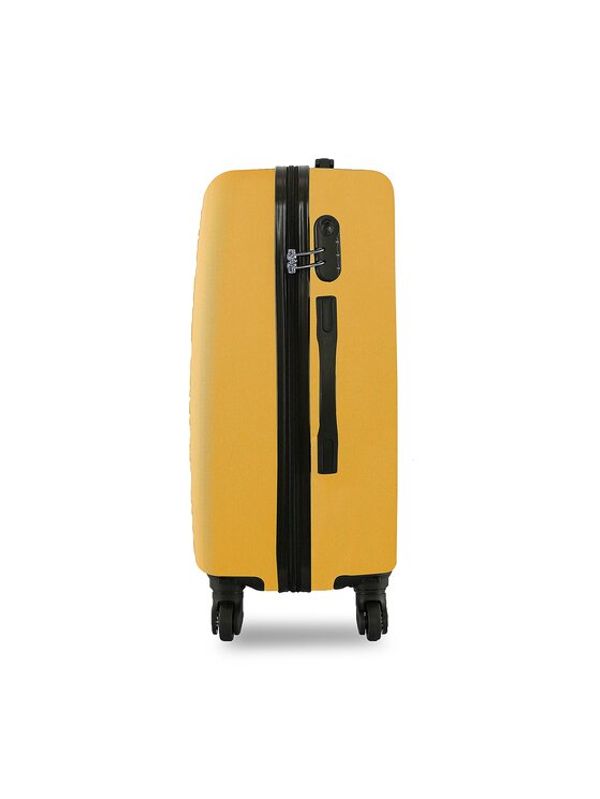 Semi Line Semi Line Среден твърд куфар T5590-3 Жълт