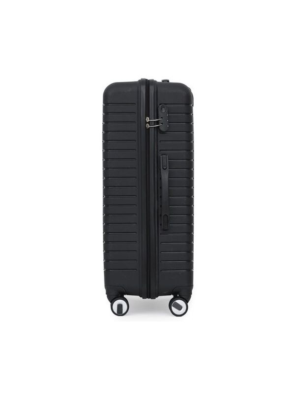 Semi Line Semi Line Среден твърд куфар T5613-2 Черен