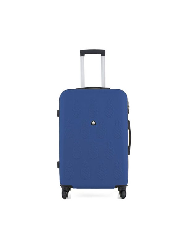 Semi Line Semi Line Среден твърд куфар T5621-4 Син