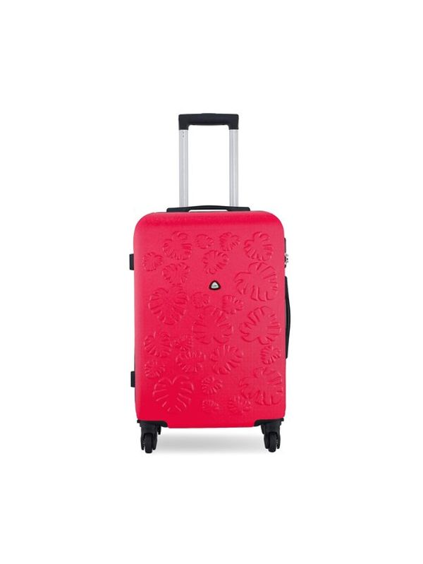 Semi Line Semi Line Среден твърд куфар T5623-4 Розов