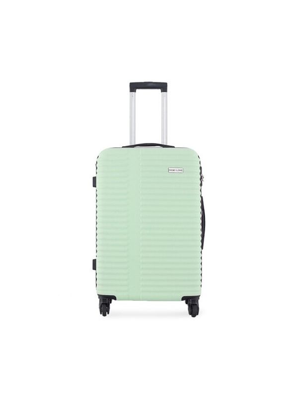 Semi Line Semi Line Среден твърд куфар T5646-4 Син