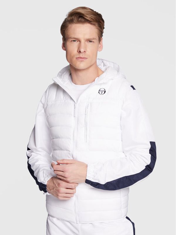 Sergio Tacchini Sergio Tacchini Елек Nessen 39410 Бял Regular Fit