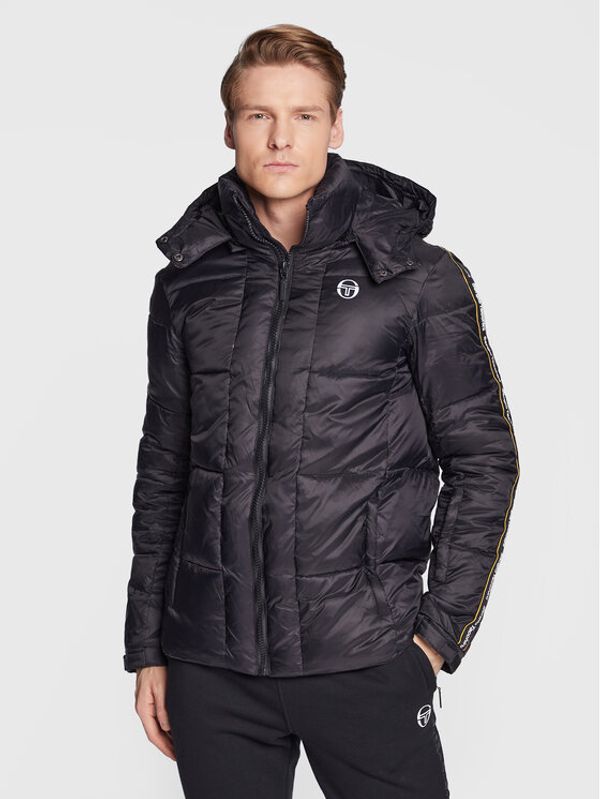 Sergio Tacchini Sergio Tacchini Пухено яке Meridiano 39736 Черен Regular Fit