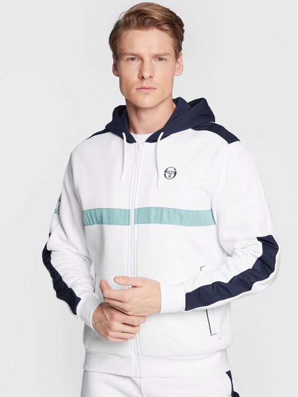 Sergio Tacchini Sergio Tacchini Суитшърт Ginnico 39837 Бял Regular Fit