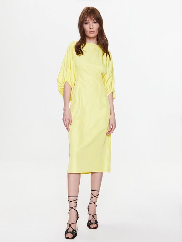 Silvian Heach Silvian Heach Ежедневна рокля GPP23447VE Жълт Regular Fit