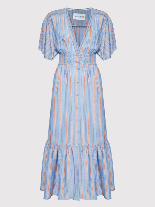 Silvian Heach Silvian Heach Ежедневна рокля PGP22089VE Син Regular Fit